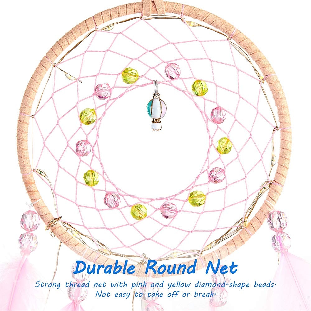 Ловец снов, настенный декор, рождественский декор для девочек, детей, взрослых, спальня, комната, настенный светильник, украшение, богемный декор для дома, балкона, подарок на день рождения 2025 - $17.49 –P7