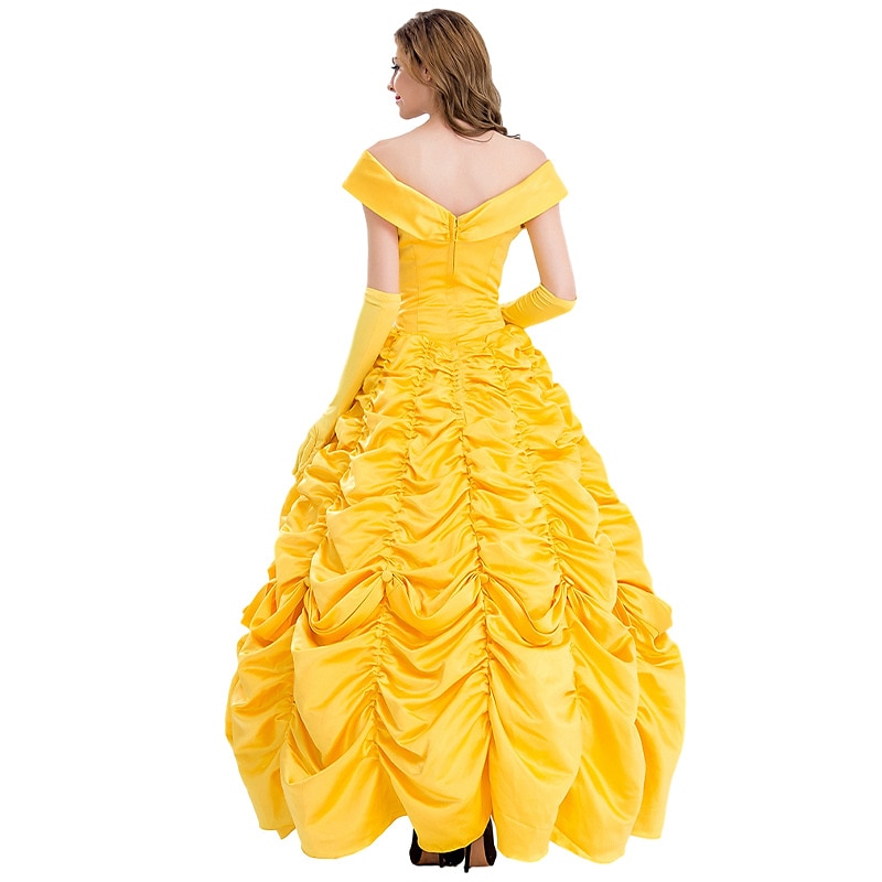 Sleeping Beauty Beauty and the Beast Princess Belle Flower Girl Dress Tulle Dresses Cosplay Costume Party Movie Cosplay for Women's Adults' Carnival Bachelorette Party 2025 - $119.99 –P3