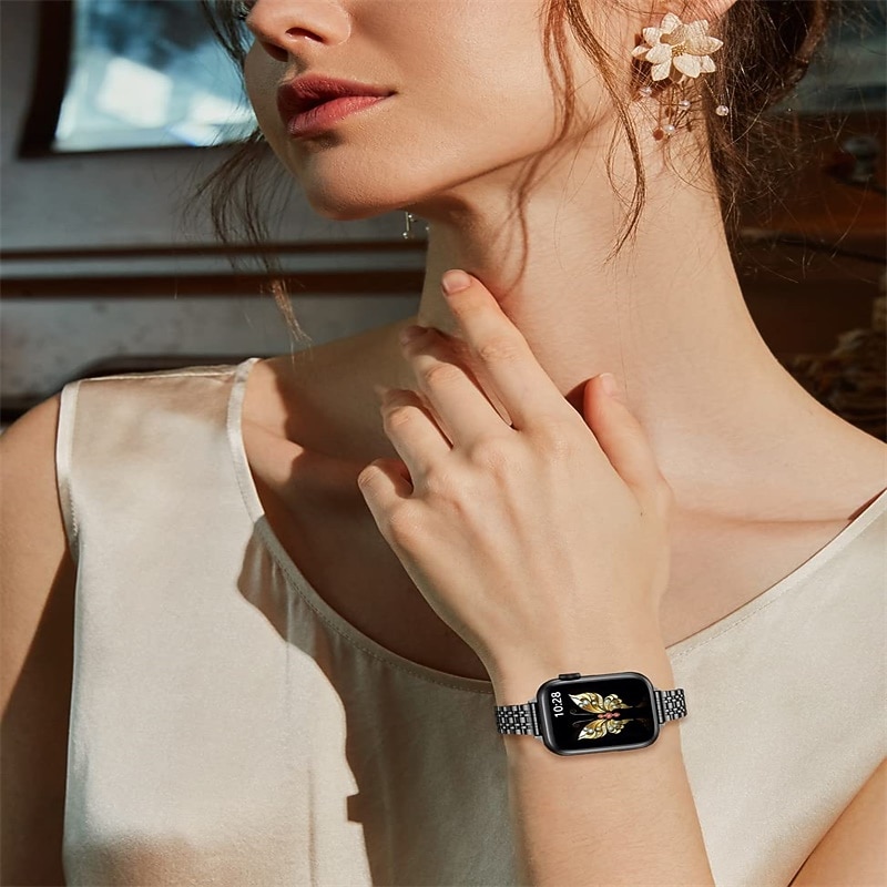 Koru rannekoru Yhteensopiva Apple Watchin ranneke 38mm 40mm 41mm 42mm 44mm 45mm 49mm Naisten Kimallus Kristalli Ruostumaton teräs Kellon vaihtoranneke varten iwatch Ultra 2 Series 9 8 7 SE 6 5 4 3 2 1 2026 - $14.99 –P3