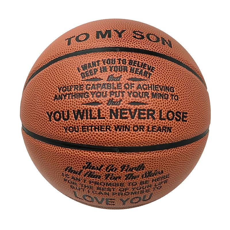 un pallone da basket speciale per mostrare a tuo nipote quanto lo ami: regalo perfetto di dimensioni standard internazionali per il Super Bowl del 2025 a $68.99 –P11