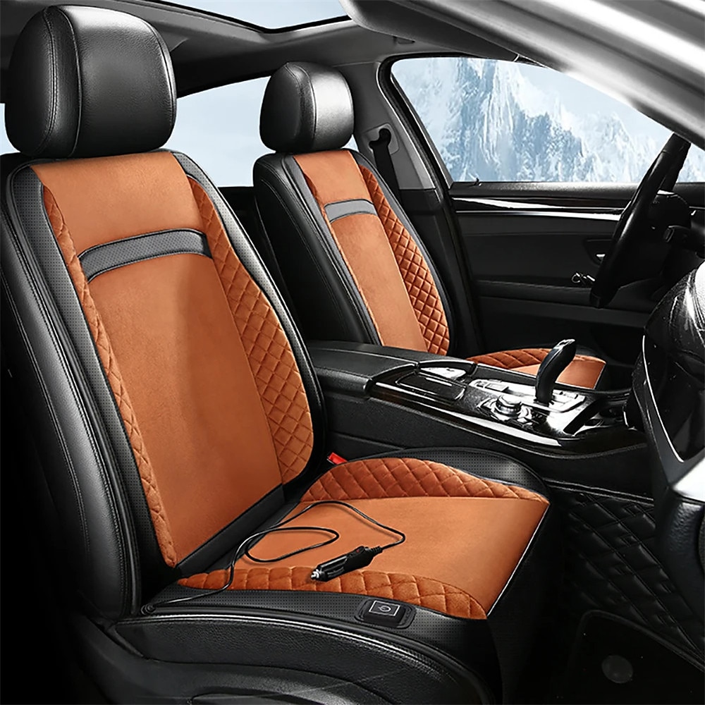 Heated Car Seat Cover Winter Warm Fast Heating Pad, Washable Car Seat Cushion, Universal Fit 2025 - $56.99 –P4