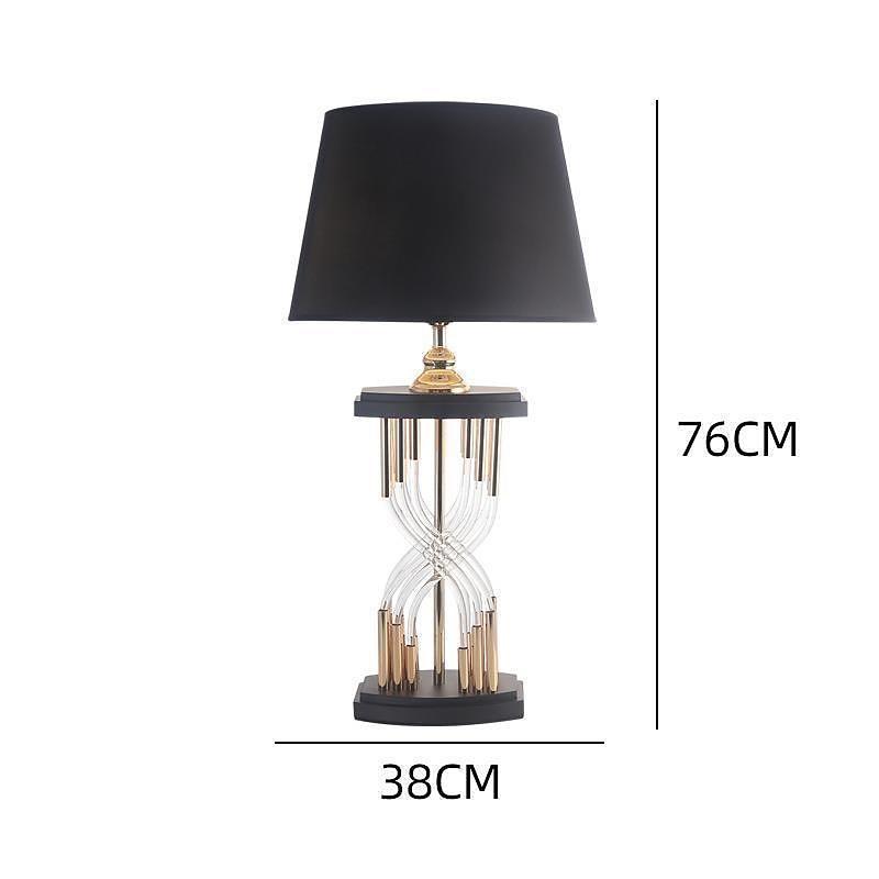 Luxus-Kristall-Tischlampe, dekorative Wohnzimmer-Sofa-Couchtischlampe, Schlafzimmer-Nachttischlampe, einfacher Stil, Freizeitlampe, 110–240 V 2025 - $602.49 –P1