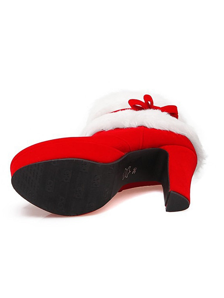 Botas Mujer Navidad Nochebuena Vintage Zapatos 2025 - $46.99 –P10