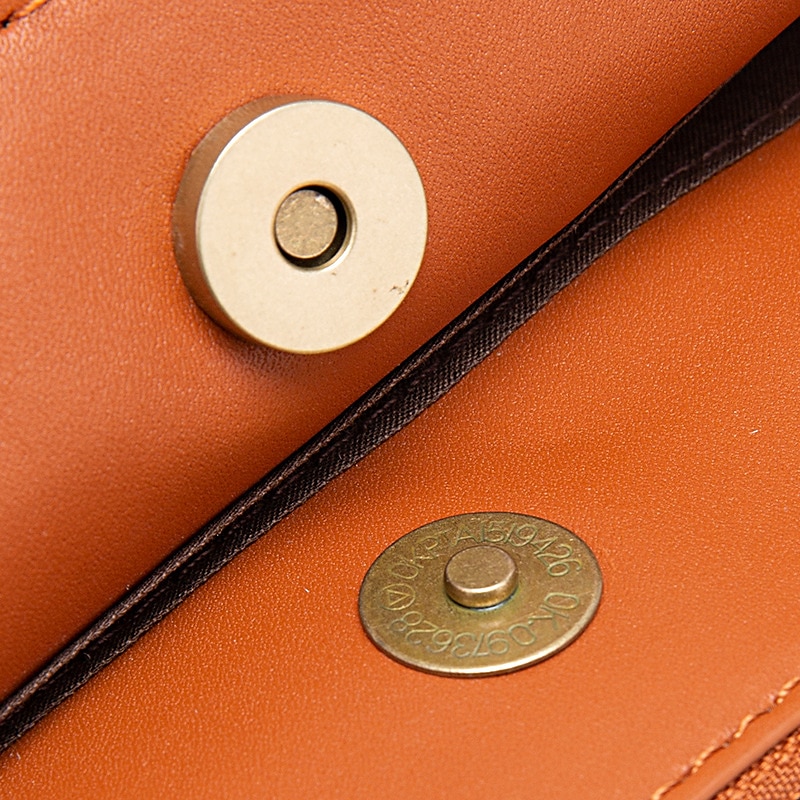 Women's Vintage Three-Layer Leather Crossbody Shoulder & Clutch Bag – Multi-Compartment Design for Casual, Work, and Travel Use 2025 - $29.99 –P5