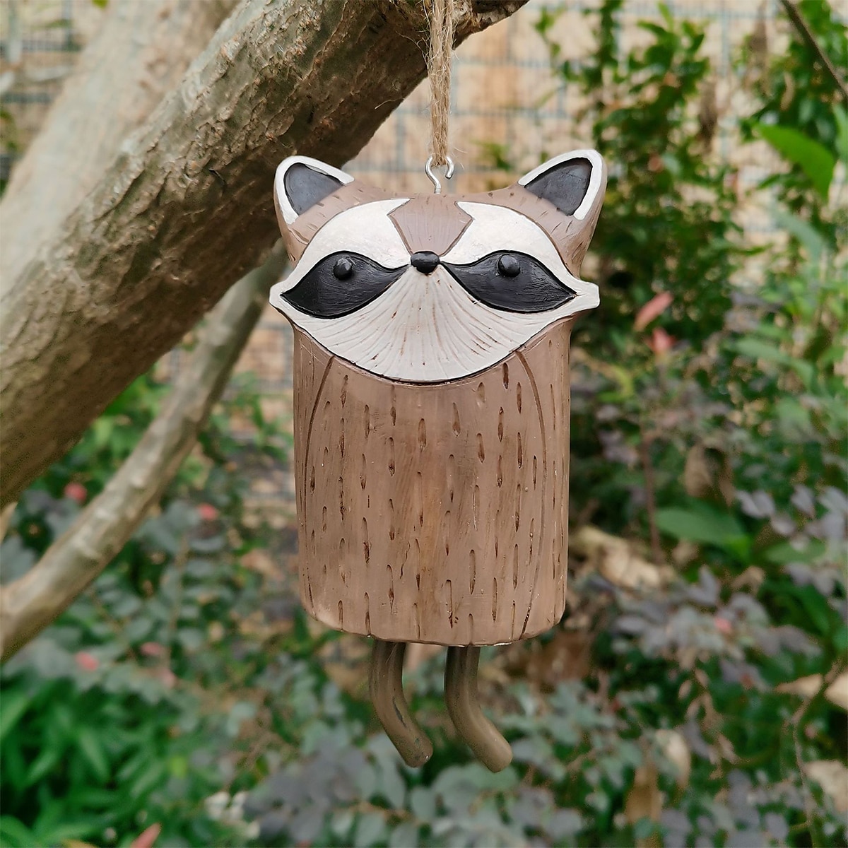 wunderschöne rustikale Tier-Windspiele, Boho, handgefertigt, Gartendekoration, Geschenk, Tierdekoration aus Kunstharz, Geschenkideen, Gartendekoration, einzigartiges Geschenk, 1 Stück 2025 - $15.49 –P14