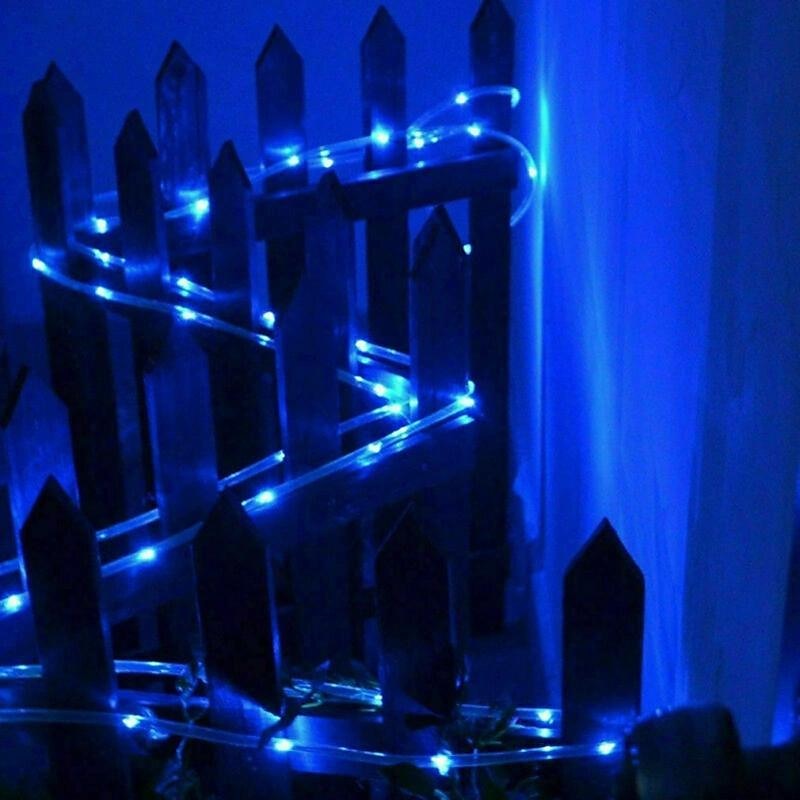 2 luci solari a corda per esterni impermeabili 8 modalità luci a corda a led per Natale, tenda, gazebo, trampolino, passerella, piscina del 2025 a $29.99 –P4