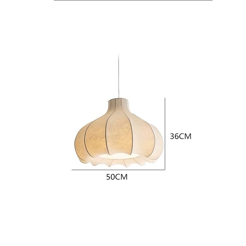lampadario a sospensione a led splendida lampada a sospensione in metallo di seta romantico apparecchio di illuminazione montato per la camera da letto del ristorante catena regolabile del 2025 a $549.99 –P6