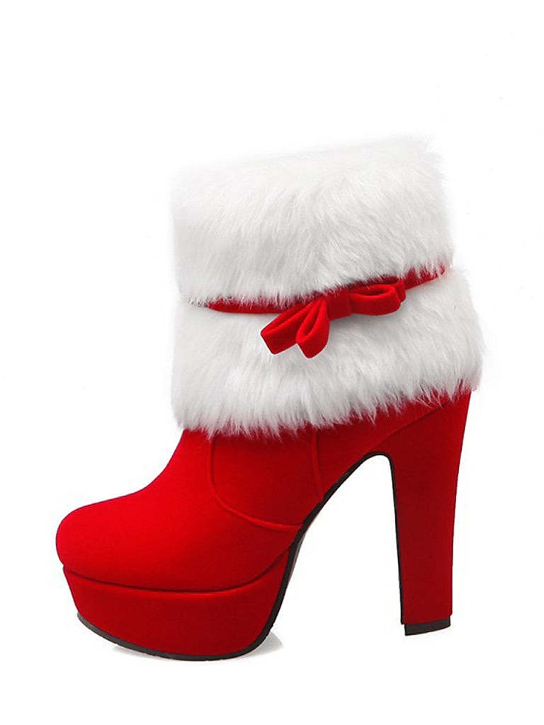 Botas Mujer Navidad Nochebuena Vintage Zapatos 2025 - $46.99 –P6