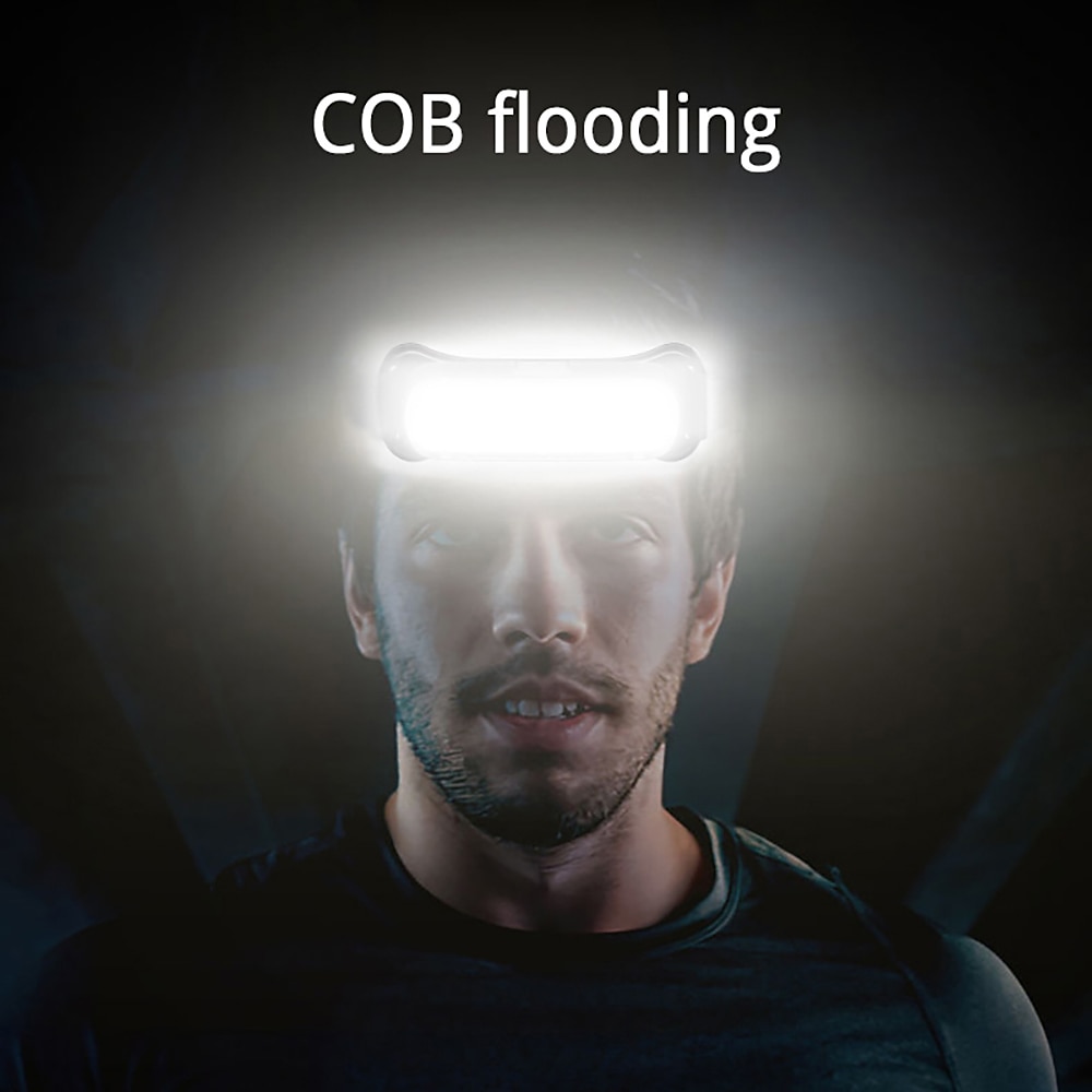 USB Rechargeable LED Headlamp 3 Modes Fishing Camping Lantern Waterproof Mini Headlight Portable Floodlight COB Head Torch 2025 - $8.49 –P5