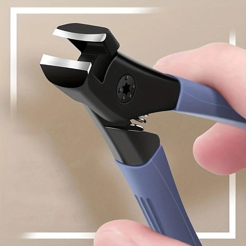 Tijeras para uñas de acero inoxidable con boca grande para recortar fácilmente las uñas de los pies duras y gruesas, herramientas para cubiertos 2025 - $9.49 –P2
