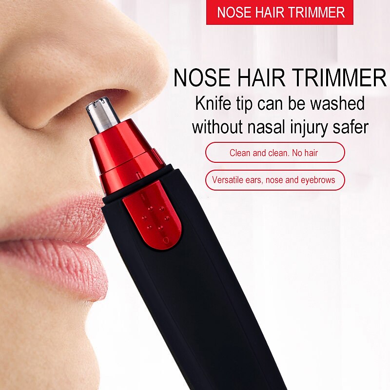 elektrische neushaartrimmer implementeren scheerapparaat clipper mannen vrouwen oor nek wenkbrauw trimmer scheerapparaat man schoon trimeer scheermes remover kit 2025 - $9.99 –P1