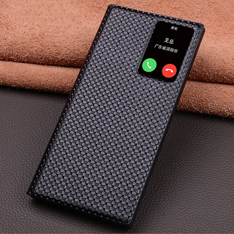 Θήκη τηλεφώνου για Samsung Galaxy S23 Ultra S22 Ultra αναδιπλούμενη θήκη αυτόματης αναγνώρισης ύπνου μαγνητική θερμή γνήσιο δέρμα 2025 - €93.99 –P9