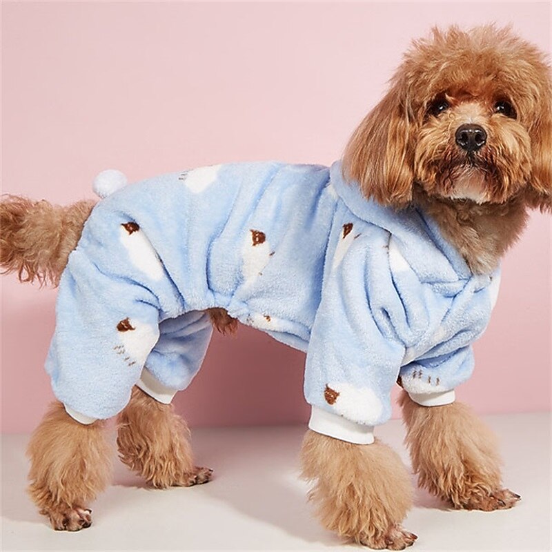 Prodotti per cani Prodotti per gatti Pigiami Adorabile Informale Inverno Caldo Traspirante Morbido Lavabile Comodo Esterno Casual / quotidiano Abbigliamento per cani for Bichon Frise Pomeriana del 2025 a $23.99 –P8