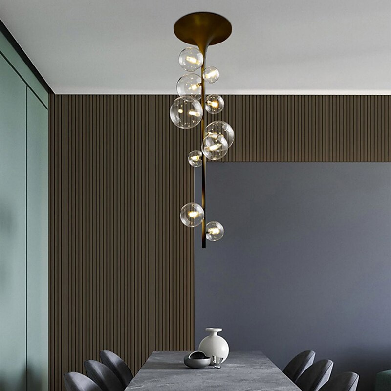LED Chandeliers 6/7/10 Heads Cluster Globle Design Balloon Design Chandeliers for Dining Room Bedroom Pendant Lamps 110-240V 2025 - $498.69 –P1
