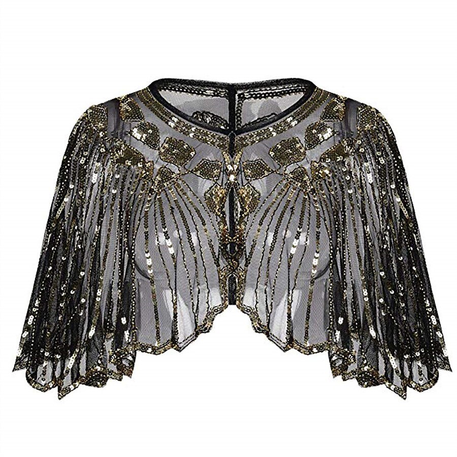 Retro Vintage Loucos anos 20 Anos 20 Roupa Faixa De Cabelo Estilo Melindrosa Conjunto de acessórios O Grande Gatsby Convidado do casamento Paetês Lantejoula Mulheres Dia Das Bruxas Carnaval Baile de de 2025 por $40.99 –P8