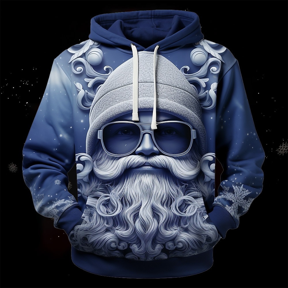 Christmas Men's Santa Claus 3D Hoodies Graphic Santa Claus Fashion 3D Print  Sports Outdoor Holiday Hoodies Red / White Yellow Long Sleeve Hooded Print Front Pocket Spring &  Fall Designer shirt 2026 - $34.99 –P8