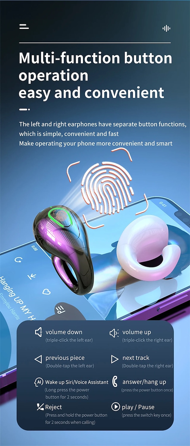 Wireless Headset with Bluetooth 5.3 with Mic Separate In-Ear Sport Waterproof TWS Hands-Free 2025 - $15.99 –P8
