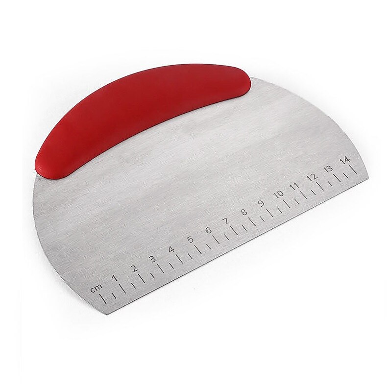 Stainless Steel with Scale Flour Dough Cutter Cutting Knife Single-sided Cutting Baking Tool Cookie Cutter Cortador De Masa 2025 - $8.49 –P2