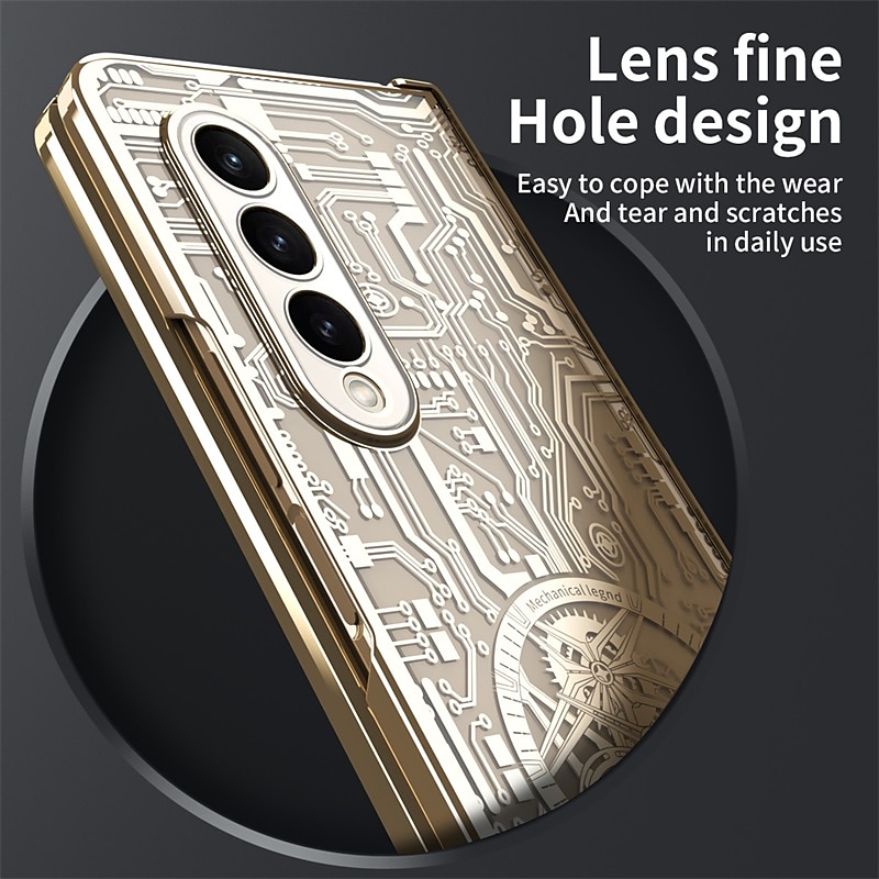 Phone Case For Samsung Galaxy Z Fold 5 Z Fold 4 Z Fold 3 Z Fold 2 Shockproof ABS PC 2025 - $32.99 –P2