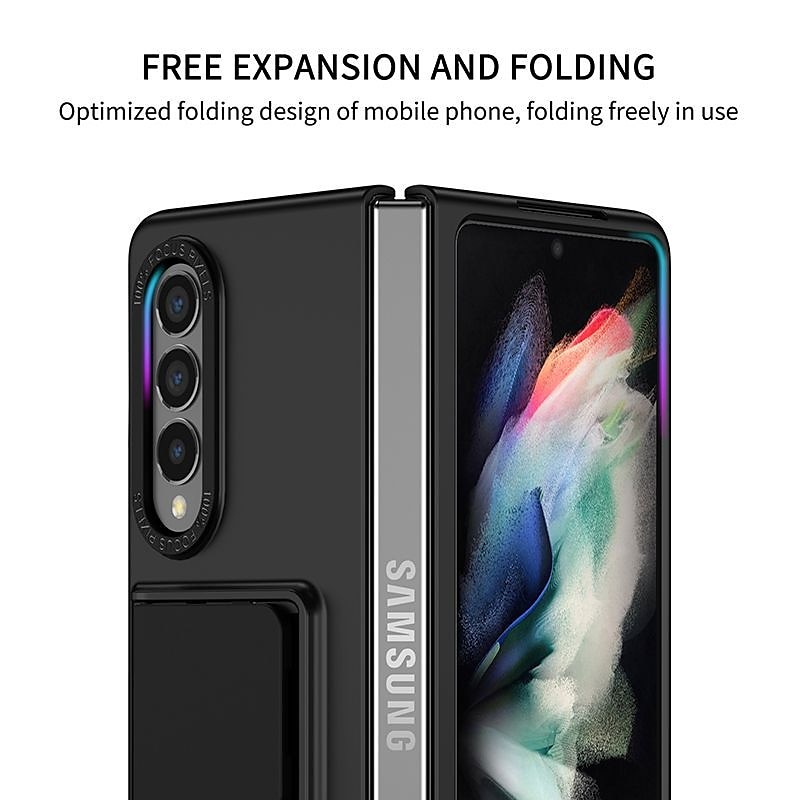 Защитный чехол для телефона Anti-Shock Plain Portable для Samsung Galaxy Z Fold 6 Z Fold 5 5G Z Fold 4 Z Fold 3 2025 - $13.99 –P3
