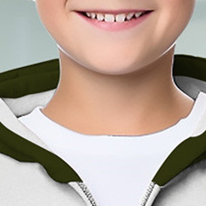 Pojkar 3D Dinosaurie Huvtröja Kappa Ytterkläder Långärmad 3D-tryck Höst Vinter Mode Streetwear Häftig Polyester Barn 3-12 år Utomhus Ledigt Dagligen Normal 2025 - $21.99 –P8
