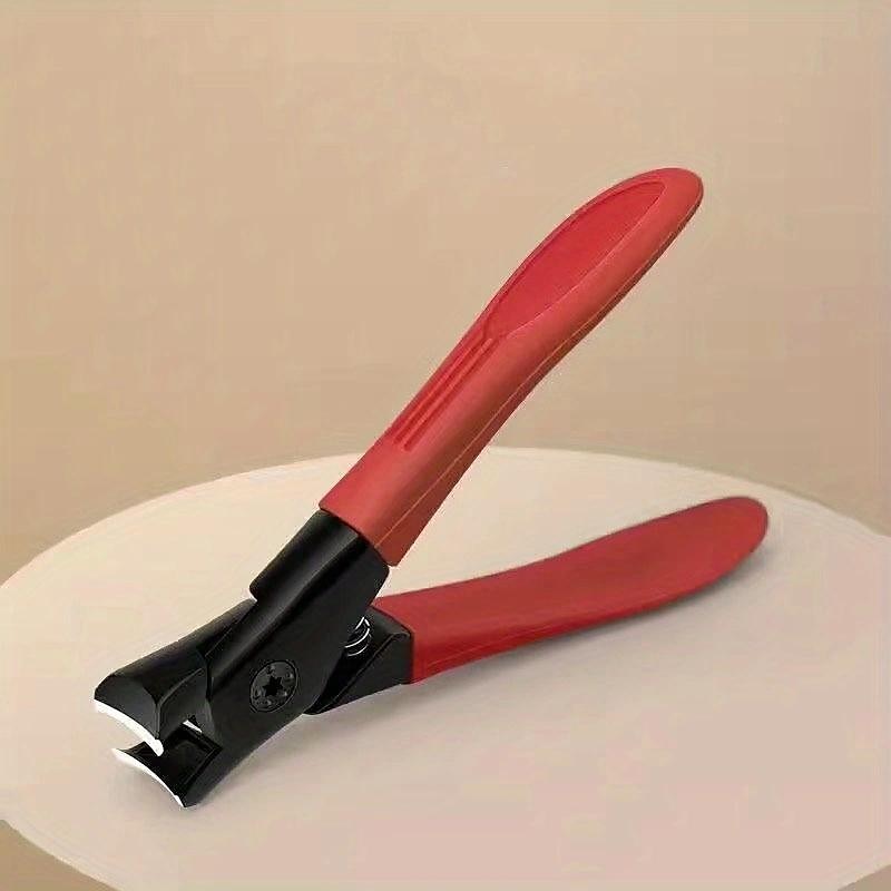 Tijeras para uñas de acero inoxidable con boca grande para recortar fácilmente las uñas de los pies duras y gruesas, herramientas para cubiertos 2025 - $9.49 –P8