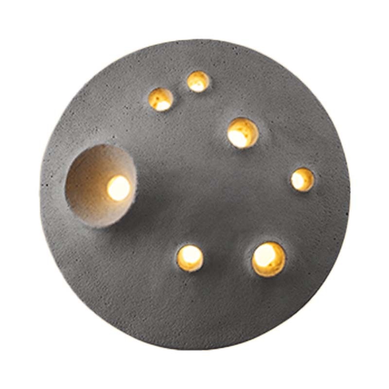 sement vegglampe belysning utendørs innendørs måne overflate form design barnerom nattlampe vanntett ip65 dekor vegglampe til soverom stue hotell villa 2025 - $282.09 –P9