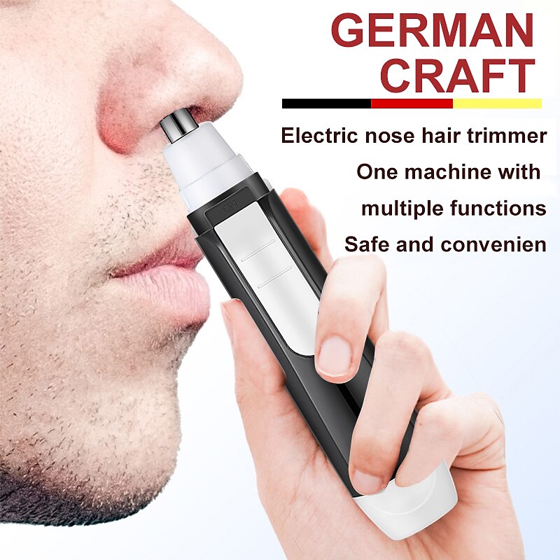 elektrische neushaartrimmer implementeren scheerapparaat clipper mannen vrouwen oor nek wenkbrauw trimmer scheerapparaat man schoon trimeer scheermes remover kit 2025 - $9.99 –P11