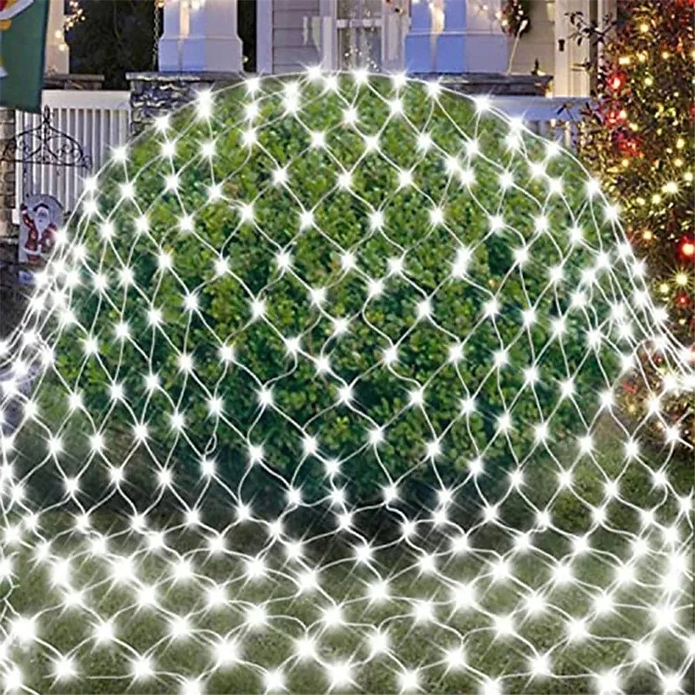 elegante festa di ricevimento di nozze 1.5*1.5m 3*2m led string luci di natale ghirlanda di rete maglia fata paesaggio luce strada matrimonio decorazione di natale lampada del 2025 a $11.49 –P2
