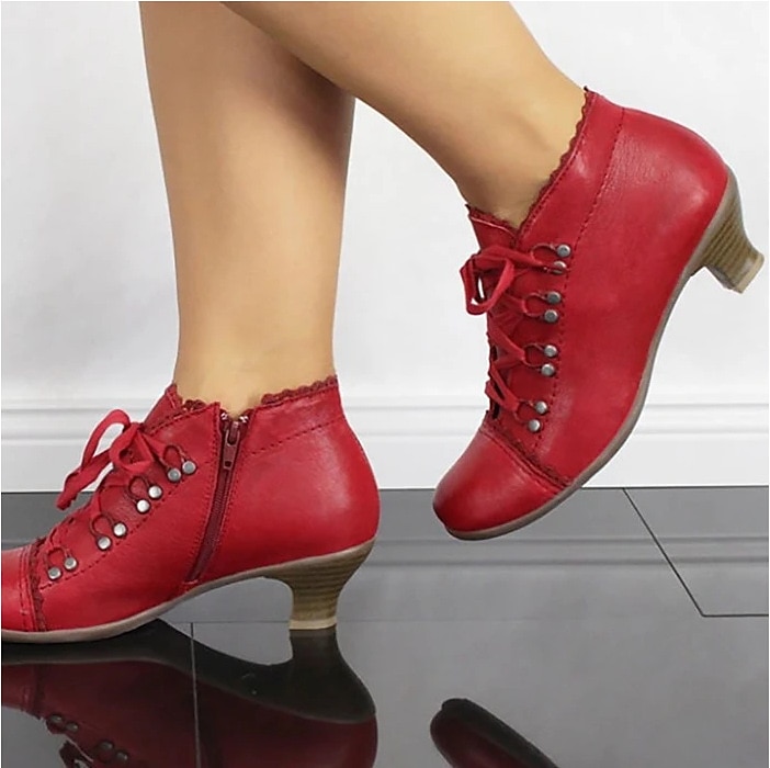 bottines à lacets vertes victoriennes pour femmes - parfaites pour les événements à thème vintage et un style quotidien unique de 2025 ? $54.99 –P5