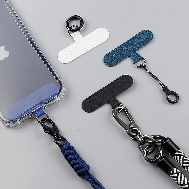 10 pièces de remplacement de joint de carte de lanière de sécurité universelle pour téléphone portable, cordon de cou réglable et détachable, clip de sangle à pression, patch de corde à pression de 2025 ? $13.99 –P6