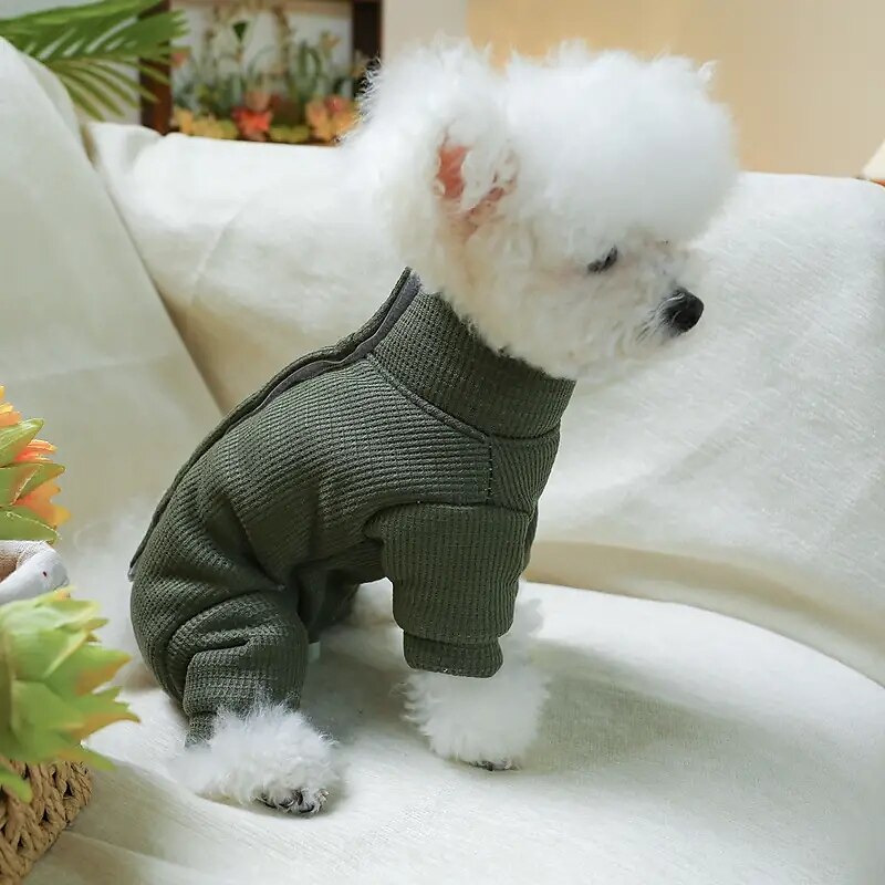Dog Cat Jumpsuit Fashion Party Winter Warm Breathable Soft Washable Comfortable Christmas Halloween Outdoor Casual Daily Dog Clothing for Bichon Frise Pomeranian Baby Pet Papillon Small 2025 - $20.99 –P4