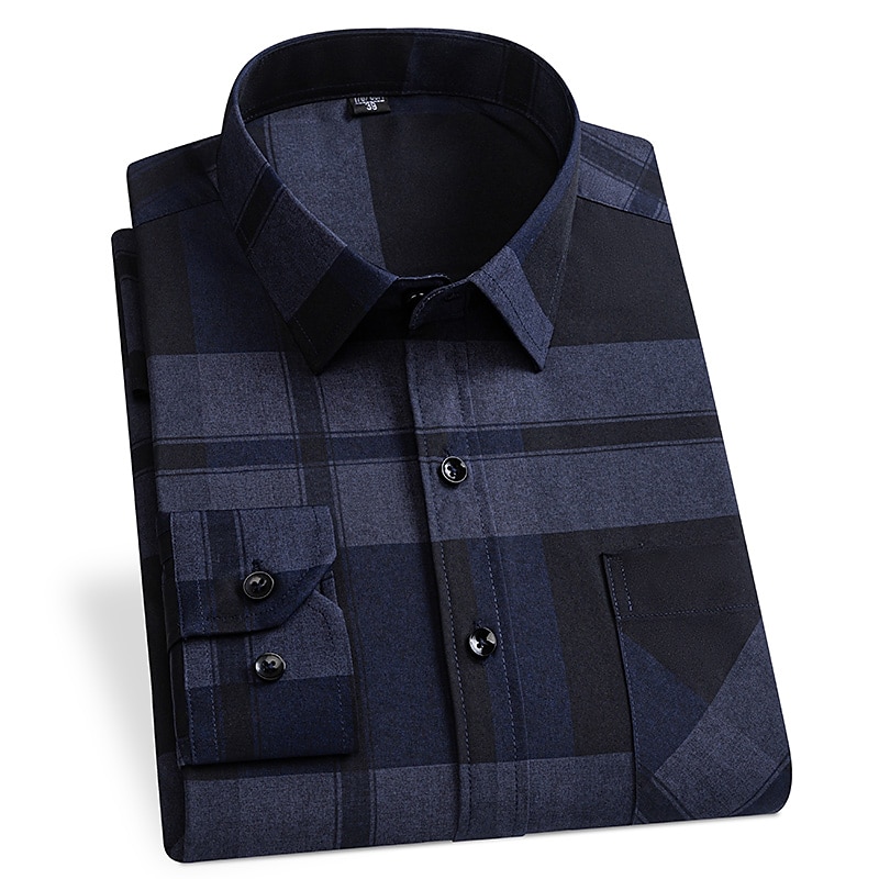 Herren Kariert / Gestreift / Zickzack / Rund Quinceañera & Der 16te Geburtstag Geschäftskleidung Hellgelb Schwarz Rot Blau Langarm Umlegekragen Ganzjahres Bekleidung Schnalle 2025 - $31.99 –P4