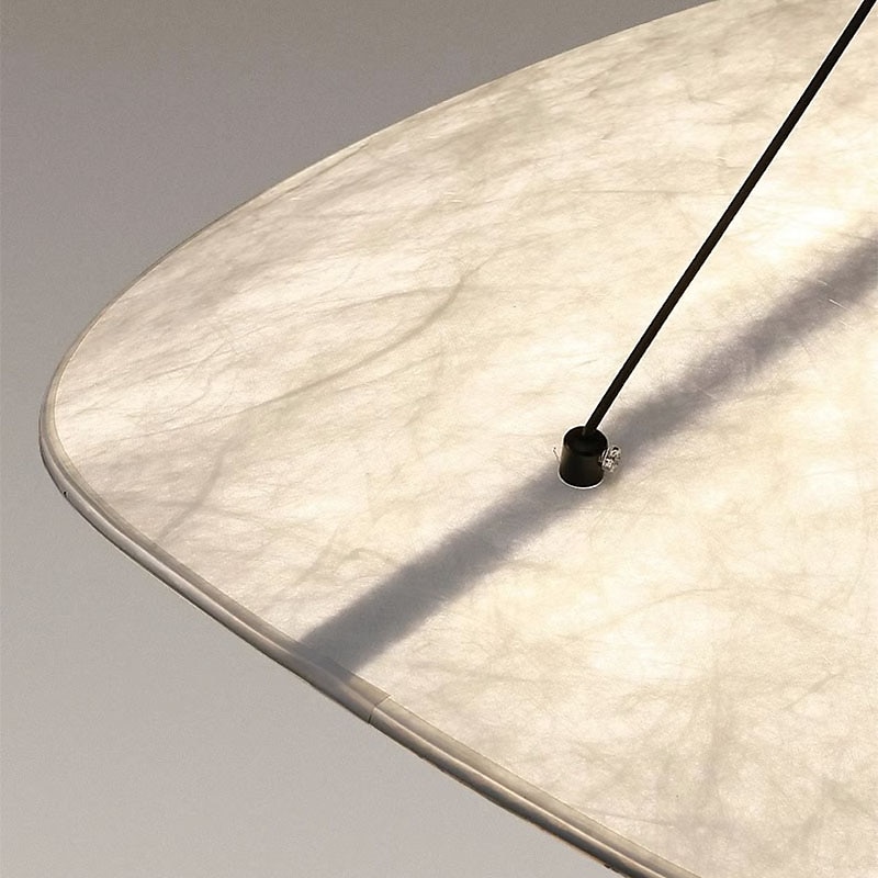 lampy wiszące tkaniny artystyczne oświetlenie wiszące z materiałem żelaznym lampa sufitowa do jadalni kawiarnia oprawy oświetleniowe 1 lekki żyrandol 110-240v 2025 - $279.99 –P5