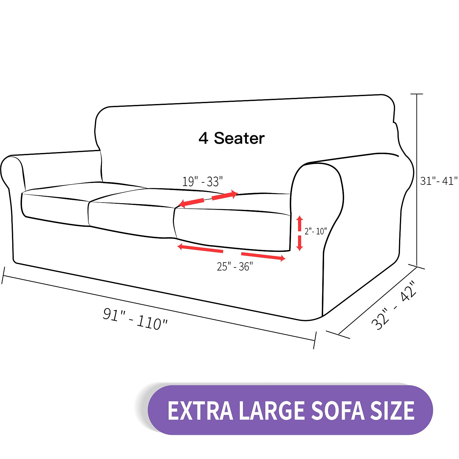 capas de sofá para cães de estimação com almofada sofá bordô, capas para sofá de dois lugares, em forma de l, 3 lugares, em forma de u, poltrona protetor de sofá lavável de 2025 por $36.99 –P4