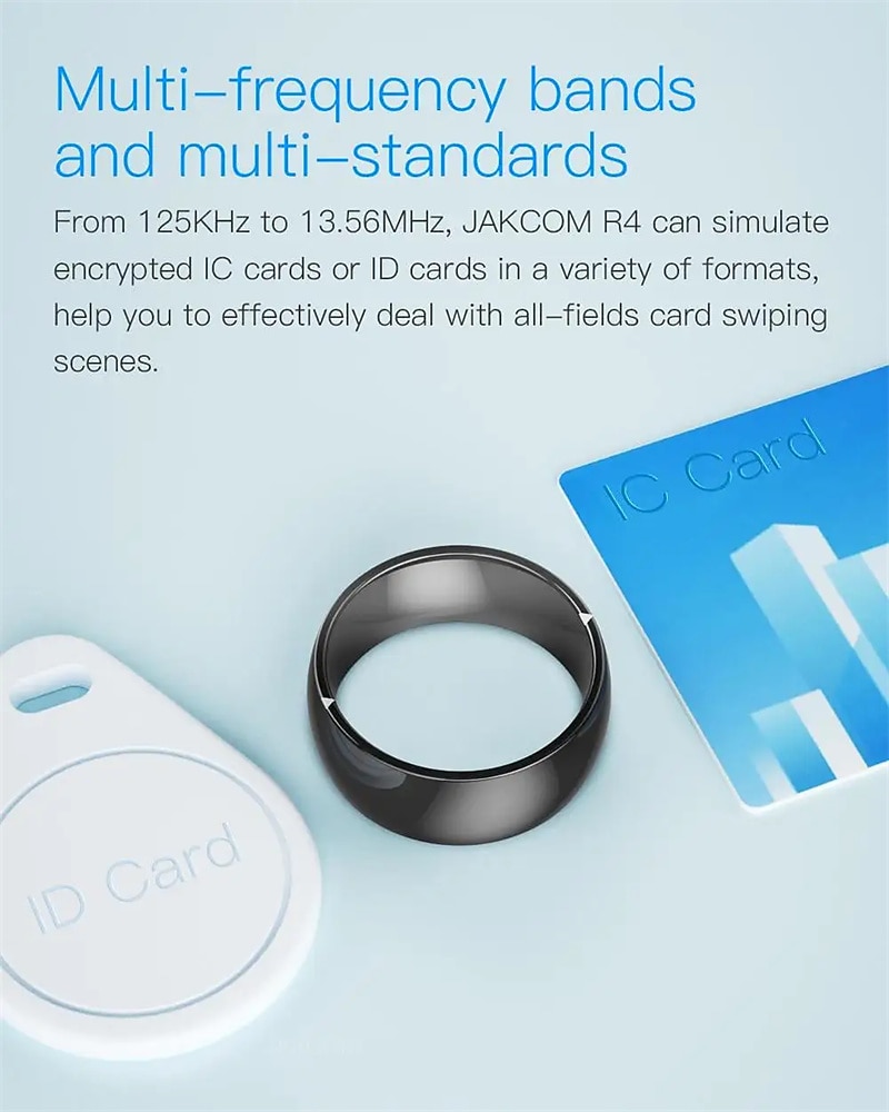 2025年 NFC ID IC スリーインワン機能統合 Android iOS デュアルシステムをサポート 128g ストレージ セラミックボディ jakcom r4 スマートリング コレクション – $46.99 –P2