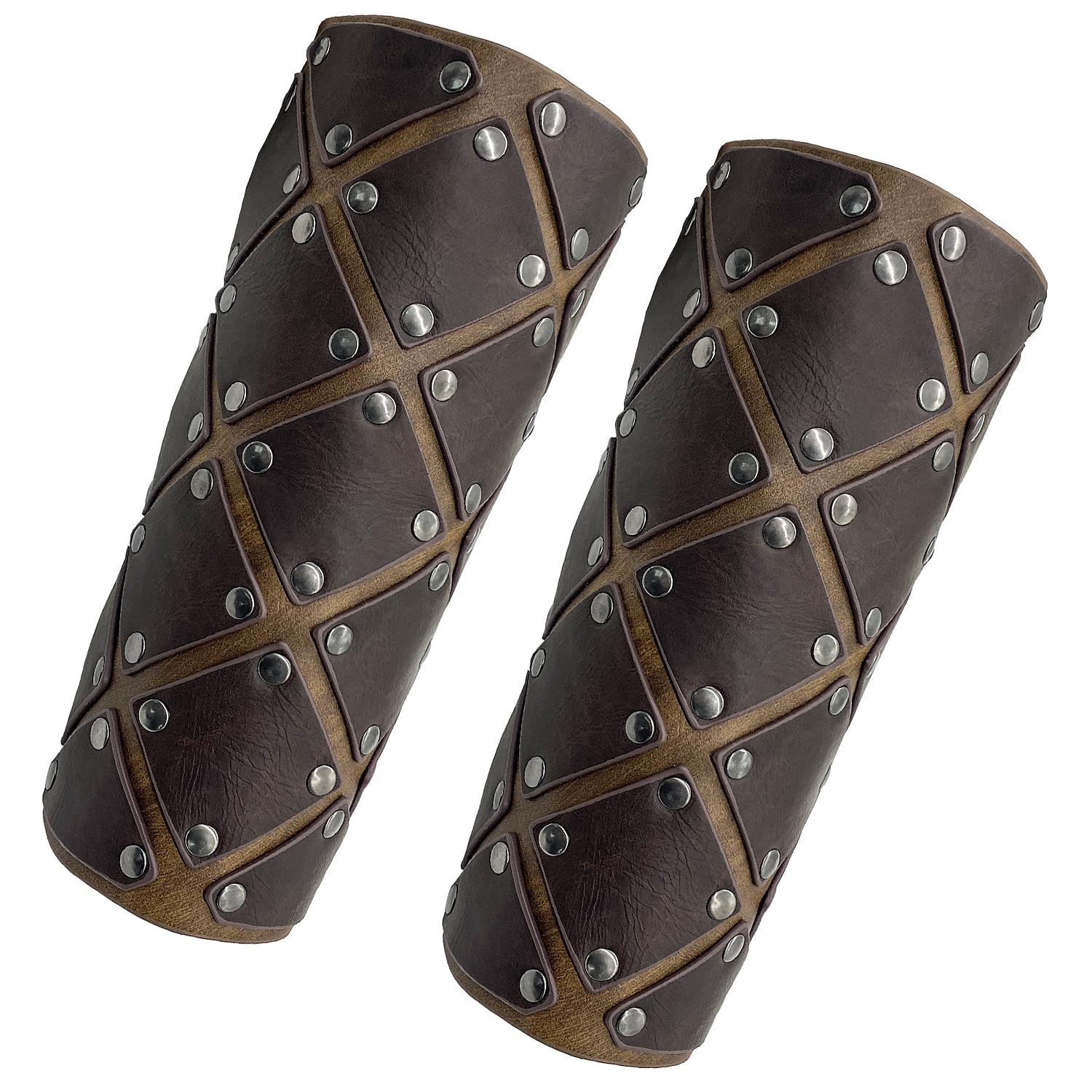 Retro Antiguo Medieval Renacimiento Armas y Armaduras Pulsera Muñequera Pirata Vikingo Cruzado Tiro al arco Hombre Vikingo Carnaval Mascarada Fiesta LARP Adulto Guardabrazos 2025 - $20.99 –P7
