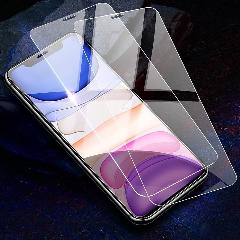5 db Képernyővédő fólia Kompatibilitás Apple iPhone 16 iPhone 15 Pro Max 14 Plus 13 12 11 Pro Max Edzett üveg 9H erősség Anti-ujjlenyomat Nagyfelbontású (HD) Robbanásbiztos 3D Touch kompatibilis 2025 - $11.99 –P7