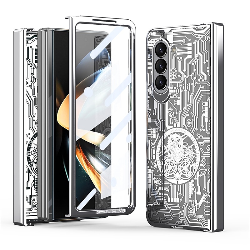 Phone Case For Samsung Galaxy Z Fold 5 Z Fold 4 Z Fold 3 Z Fold 2 Shockproof ABS PC 2025 - $32.99 –P6