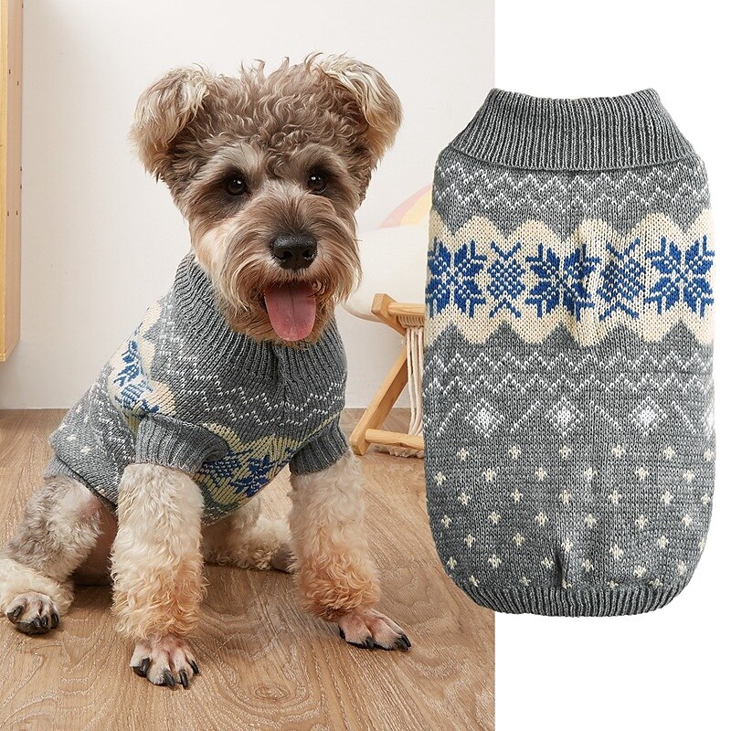 Câini Pisici Pulovere Jumper Petrecere Casual Iarnă Respirabil Απαλό Lavabil Comfortabil Crăciun În aer liber Casul / Zilnic Îmbrăcăminte pentru câini for Bichon Frise Pomeran un Animalut Fluture 2025 - $20.99 –P2