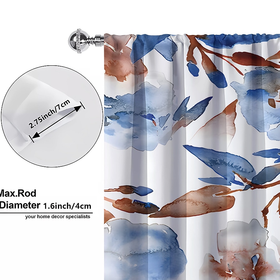 2 панели, плотные шторы для гостиной, спальни, кухни, обработка окон, теплоизолированные затемняющие комнаты 2026 - $28.99 –P15