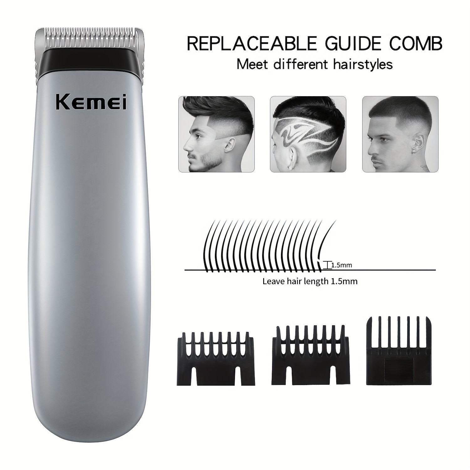 Mini Hair Clipper Hair Cutting Machine Portable Cordless Hair Trimmer 2025 - $18.99 –P4