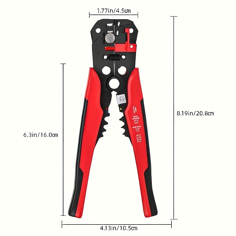 Automatic Wire Stripper Multifunctional Cable Cutter & Pliers For Electrical Wire Stripping Cutting & Crimping 2025 - $25.99 –P4