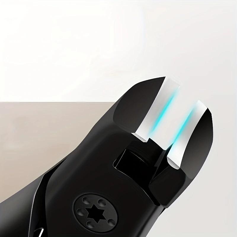 Tijeras para uñas de acero inoxidable con boca grande para recortar fácilmente las uñas de los pies duras y gruesas, herramientas para cubiertos 2025 - $9.49 –P6