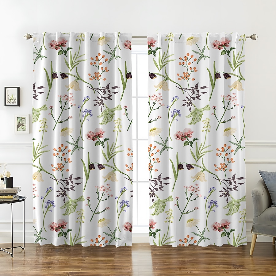 2 панели, плотные шторы для гостиной, спальни, кухни, обработка окон, теплоизолированные затемняющие комнаты 2026 - $28.99 –P2