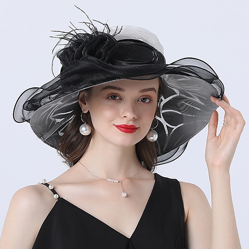 1950s Retro Vintage Derby Hat Church Hat Kentucky Derby Hat  display picture 2