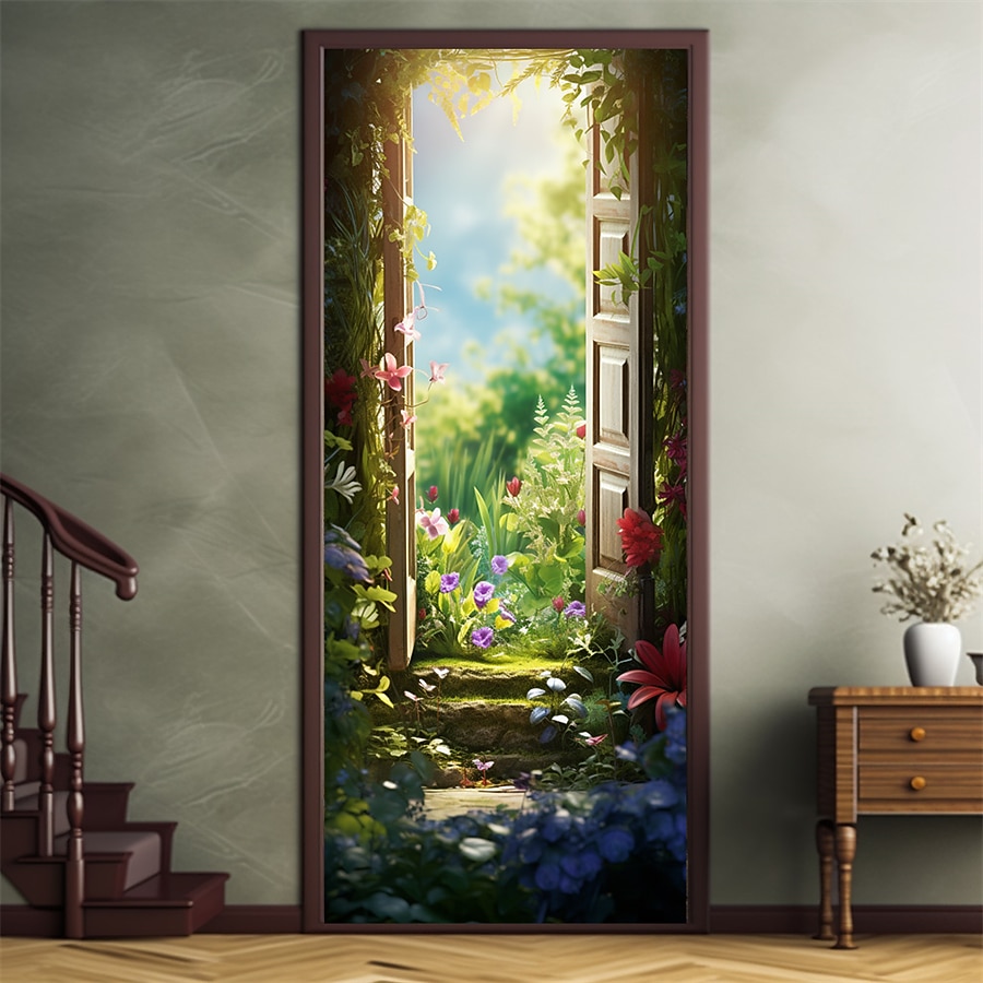 coperture per porte della foresta arazzo per porte tenda per porta decorazione sullo sfondo banner per porta per porta d'ingresso forniture per decorazioni per feste di fattoria del 2026 a $17.99 –P2