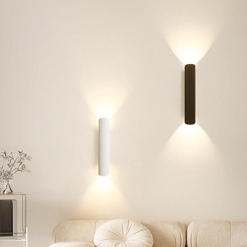 led φωτιστικό τοίχου εσωτερικού χώρου 3000 k ζεστός λευκός φωτισμός τοίχου μοντέρνα πάνω κάτω διακοσμητικά φωτιστικά τοίχου για σαλόνι 110-240v 2025 - $132.99 –P7