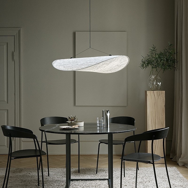 lampy wiszące tkaniny artystyczne oświetlenie wiszące z materiałem żelaznym lampa sufitowa do jadalni kawiarnia oprawy oświetleniowe 1 lekki żyrandol 110-240v 2025 - $279.99 –P10