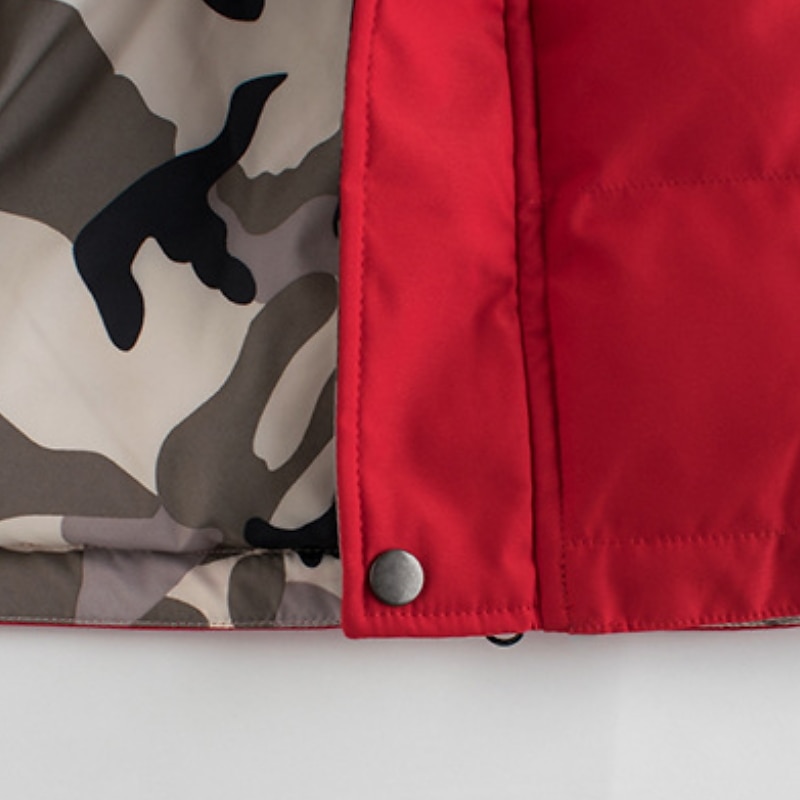 Barn Pojkar Hoodiejacka Ytterkläder Ensfärgat Långärmad Dragkedja Täcka Utomhus Förtjusande Dagligen Svart Rubinrött Vinter 3-7 år 2025 - $39.99 –P5
